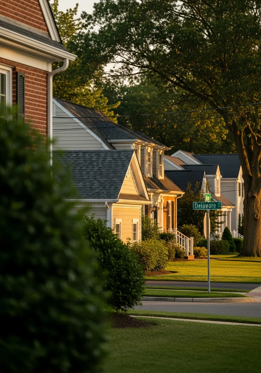 Middletown home exterior displaying quality construction and modern building standards.